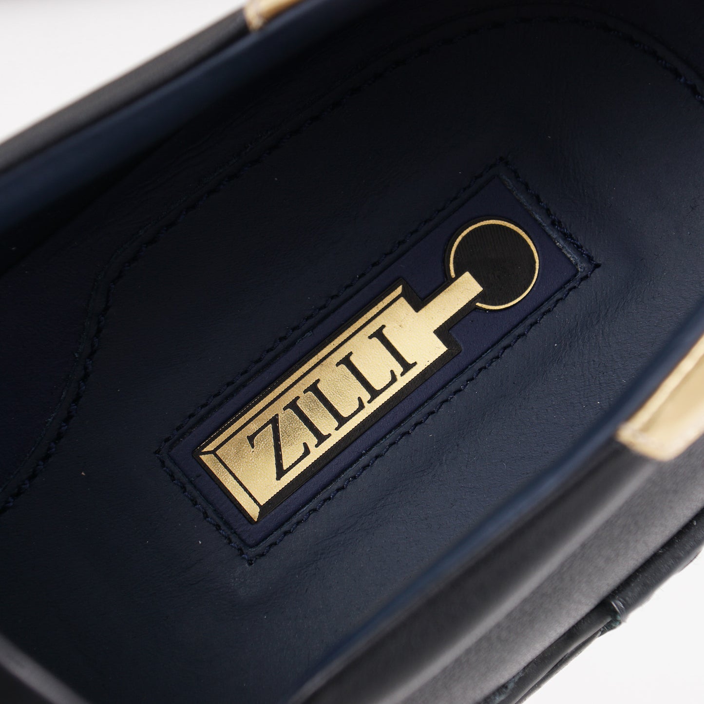 Zilli Calf Leather Slip-On Sneakers - Top Shelf Apparel