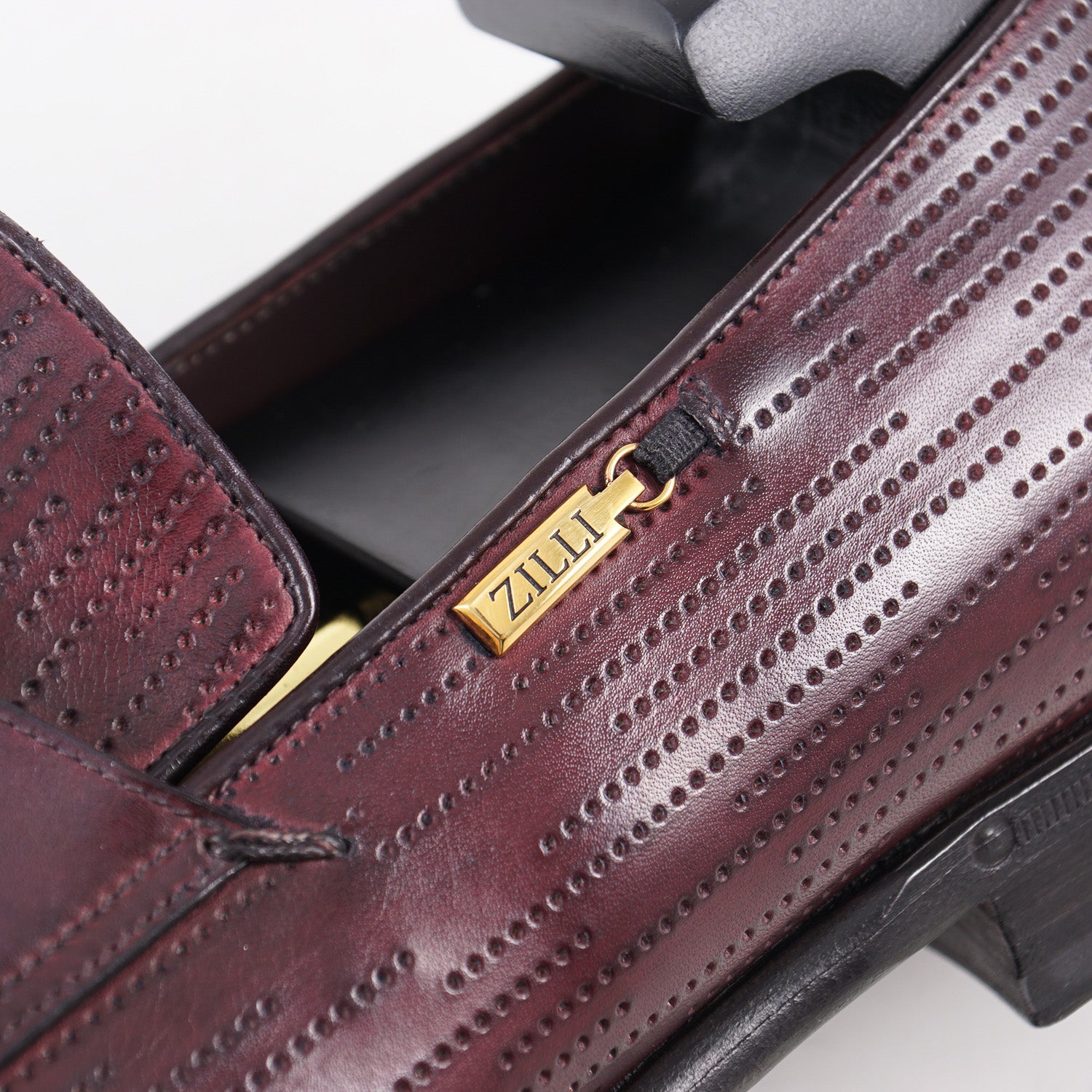 Zilli Burgundy Calf Leather Loafers - Top Shelf Apparel