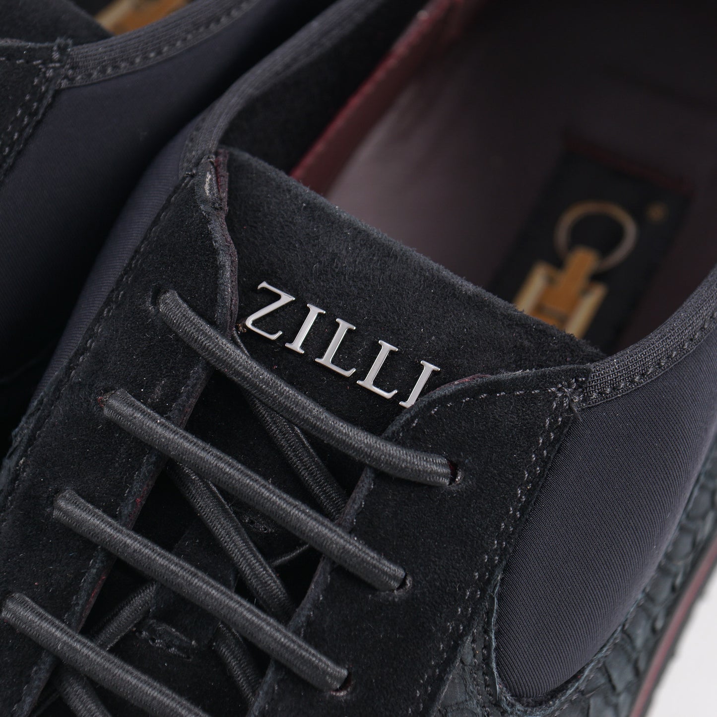 Zilli Matte Black Python Sneakers - Top Shelf Apparel