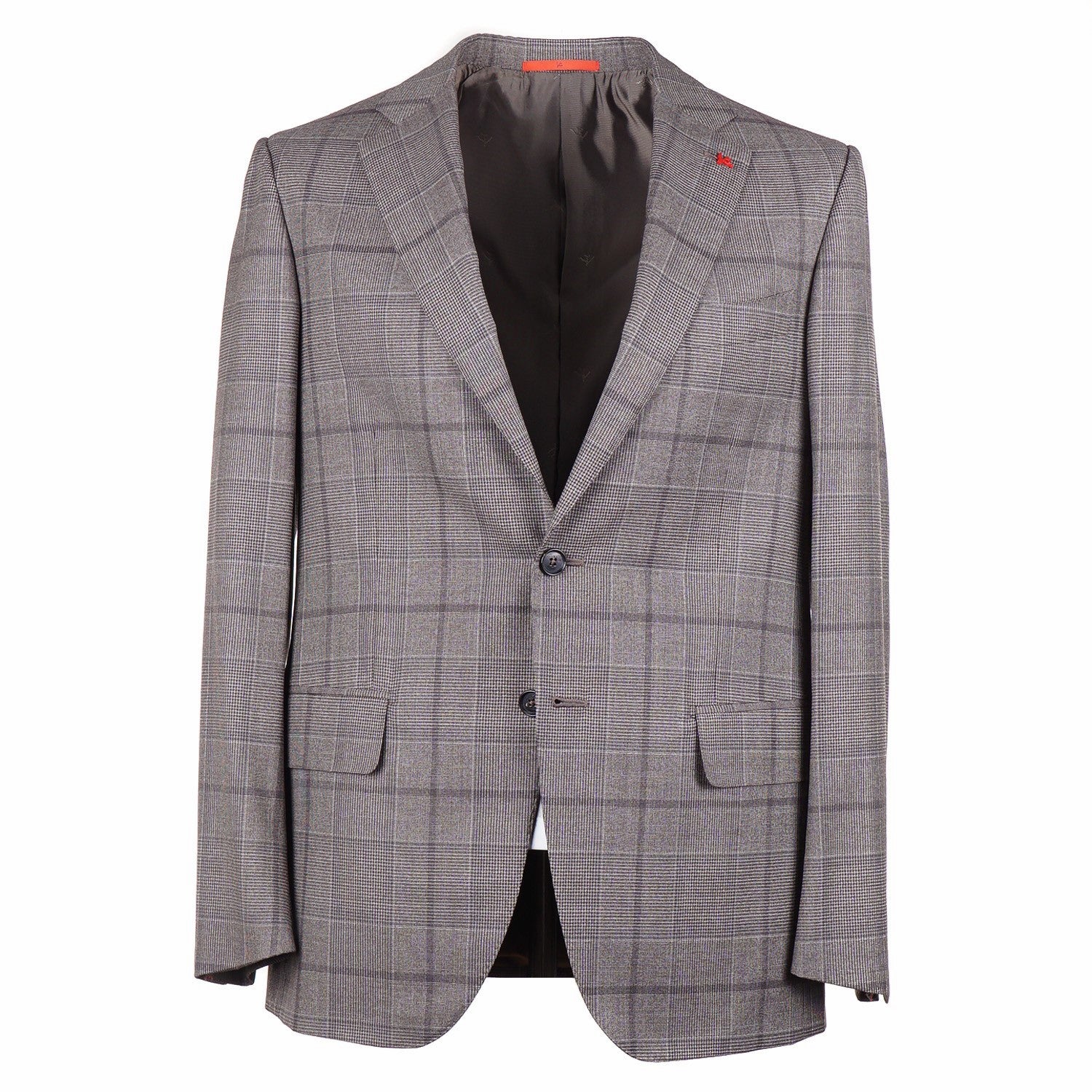 Isaia 'Sanita' Layered Check Wool Suit - Top Shelf Apparel