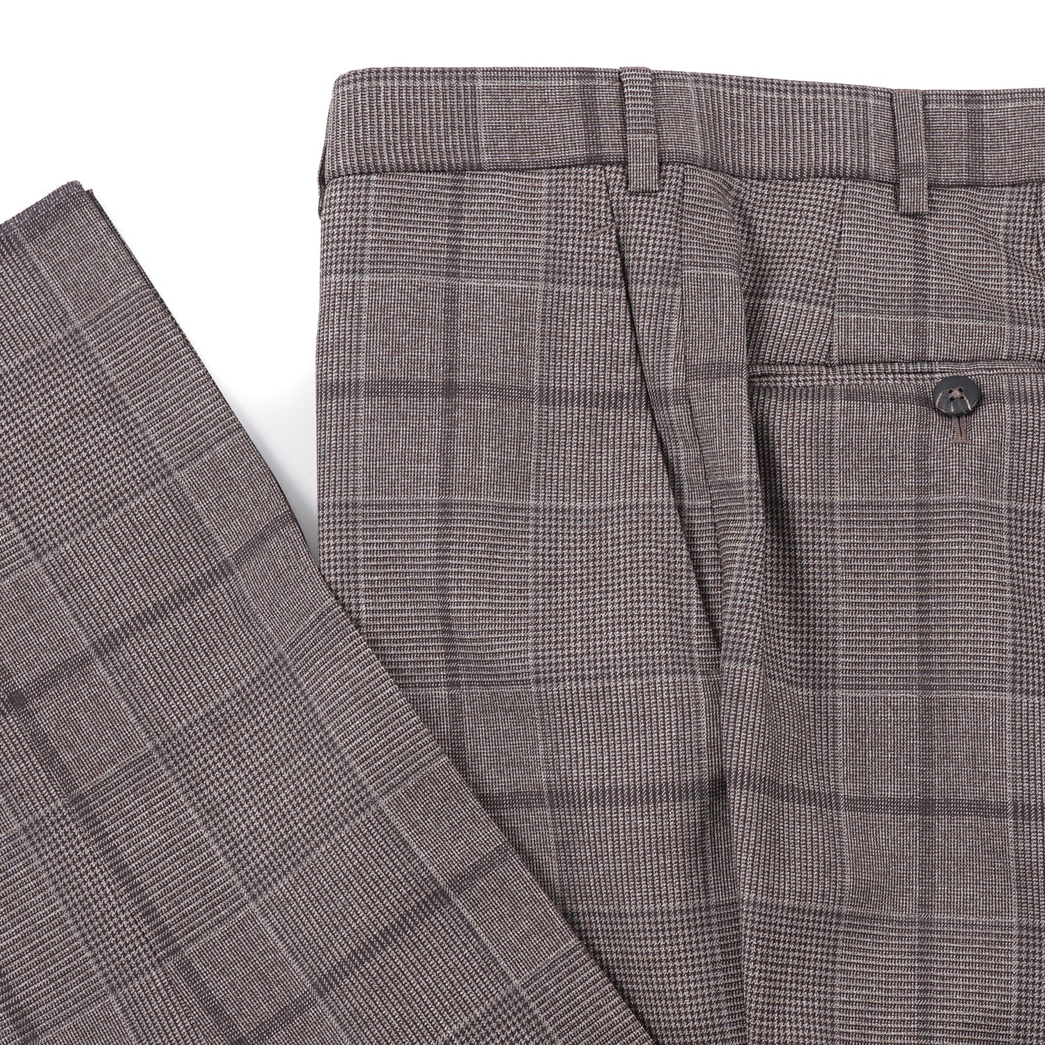 Isaia 'Sanita' Layered Check Wool Suit - Top Shelf Apparel