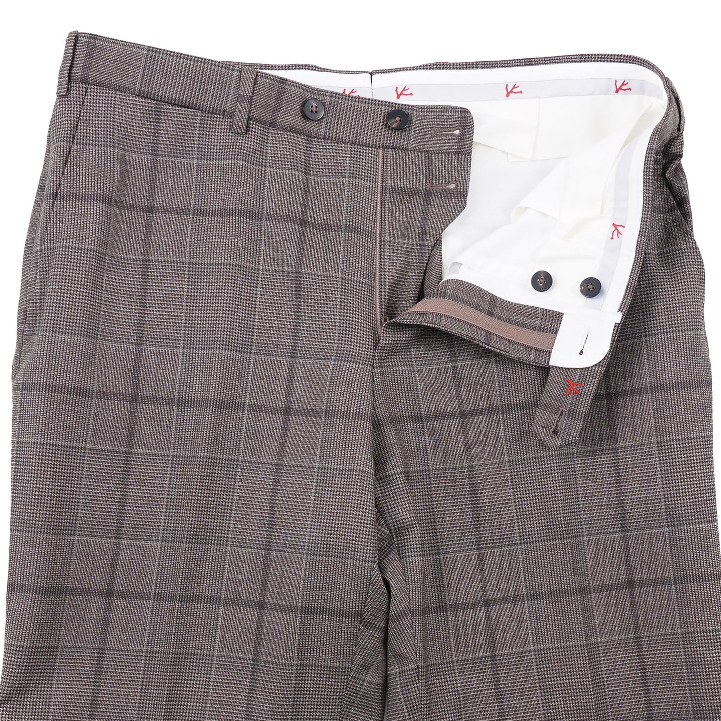 Isaia 'Sanita' Layered Check Wool Suit - Top Shelf Apparel
