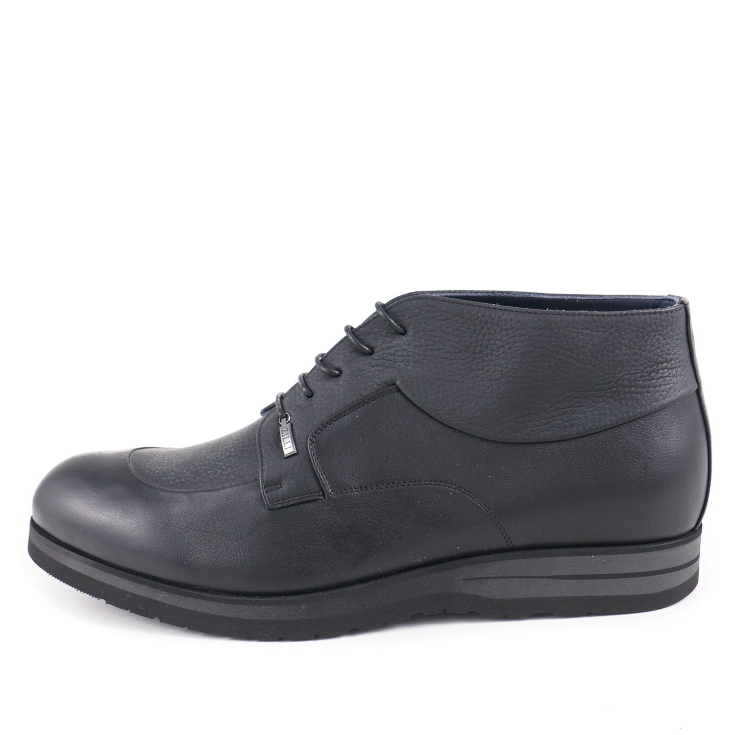 Zilli Matte and Satin Calf Ankle Boots - Top Shelf Apparel