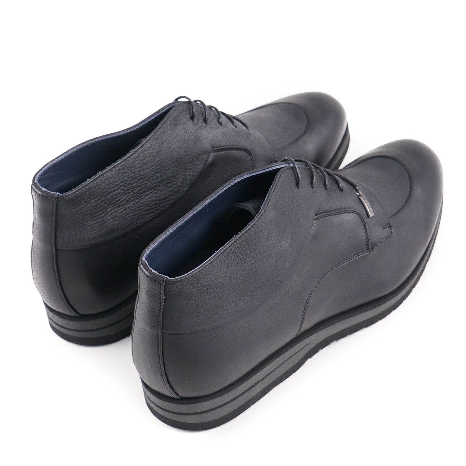 Zilli Matte and Satin Calf Ankle Boots - Top Shelf Apparel