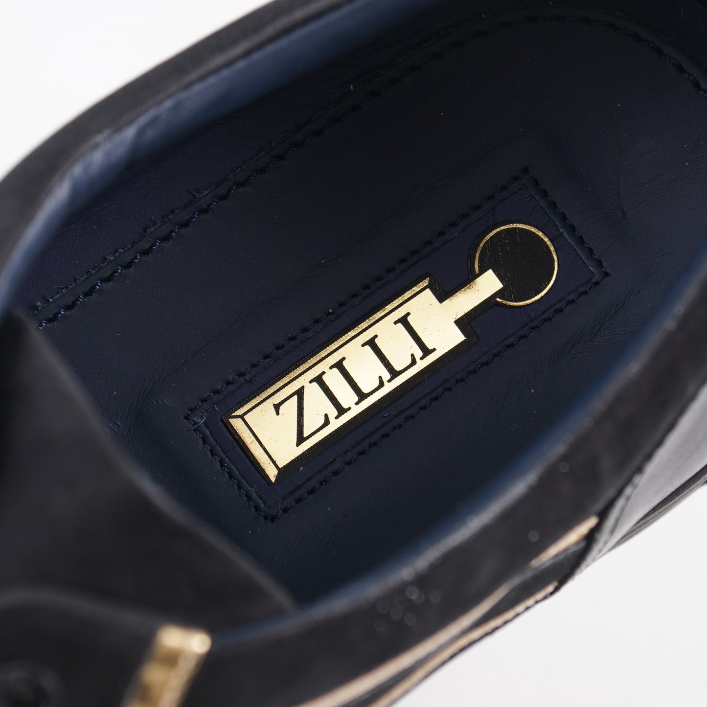 Zilli Calf and Nubuck Leather Sneakers - Top Shelf Apparel