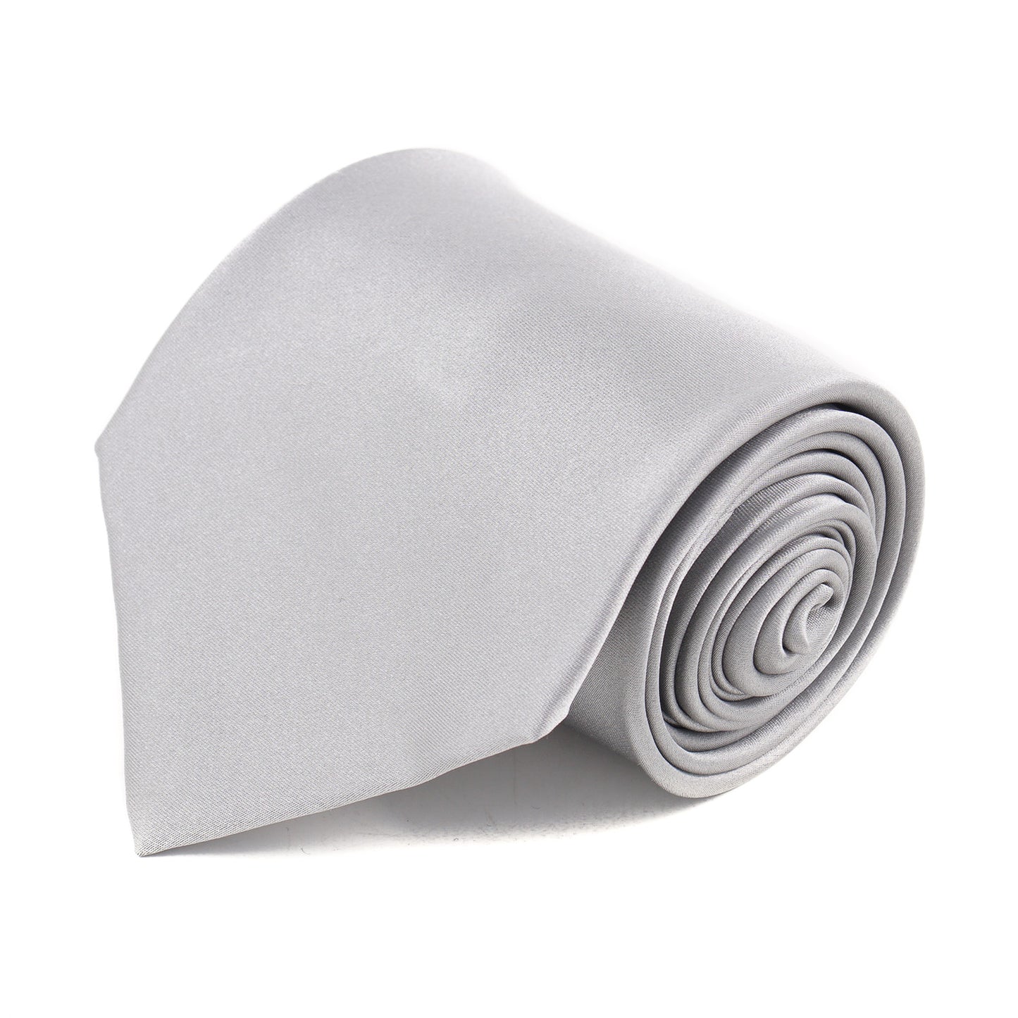 Zilli Solid Satin Silk Tie - Top Shelf Apparel
