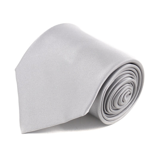 Zilli Solid Satin Silk Tie - Top Shelf Apparel