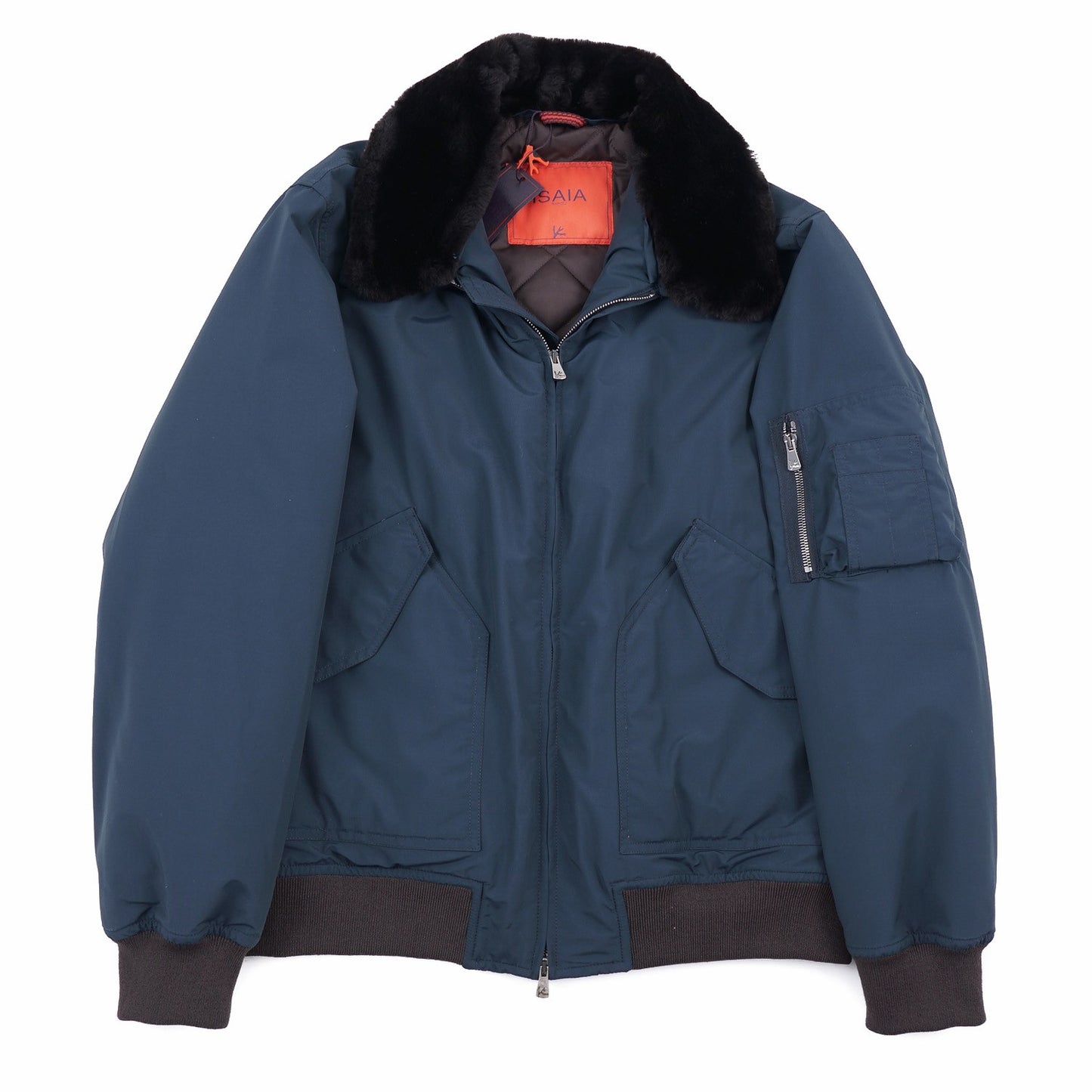 Isaia 150s Storm System Bomber Jacket - Top Shelf Apparel