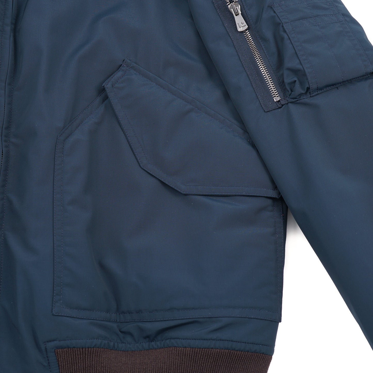 Isaia 150s Storm System Bomber Jacket - Top Shelf Apparel