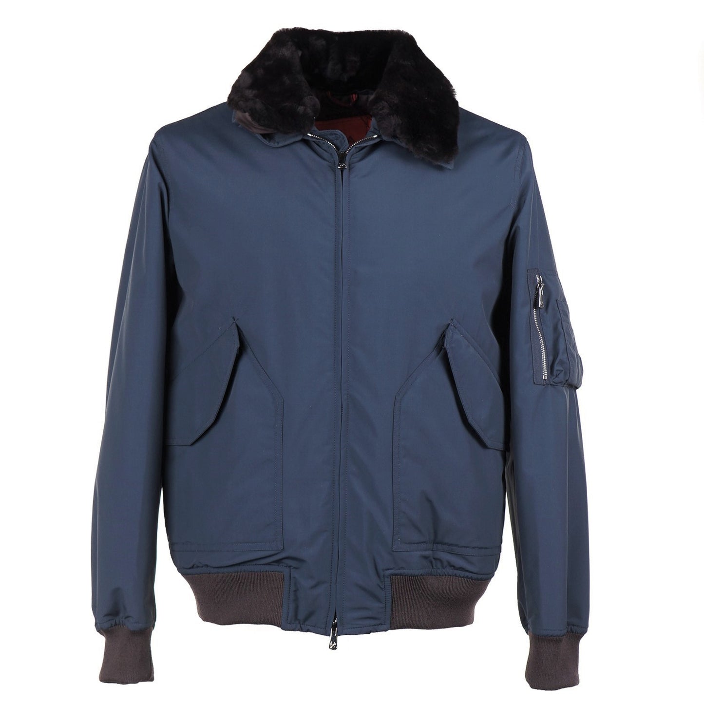 Isaia 150s Storm System Bomber Jacket - Top Shelf Apparel