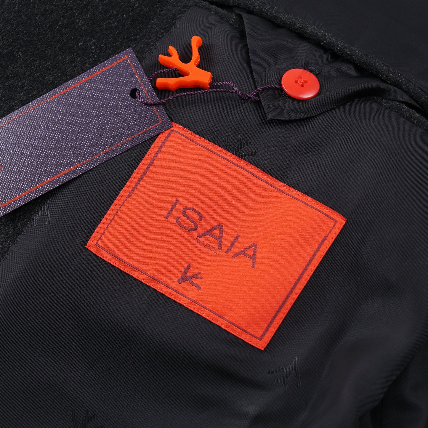 Isaia Charcoal Gray Wool Overcoat - Top Shelf Apparel
