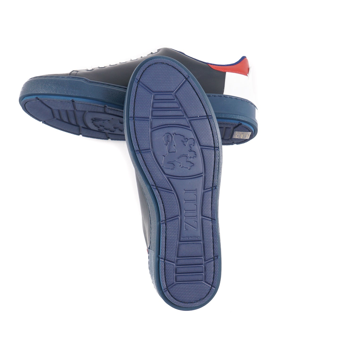 Zilli Tricolore Calf Leather Sneakers - Top Shelf Apparel