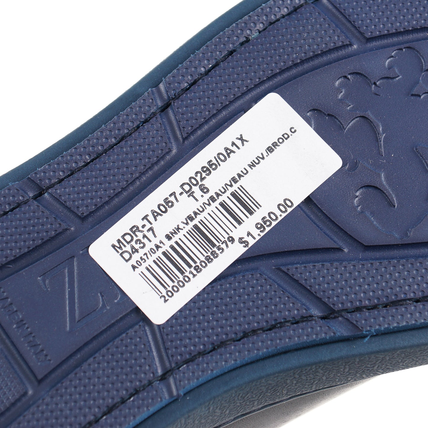 Zilli Tricolore Calf Leather Sneakers - Top Shelf Apparel