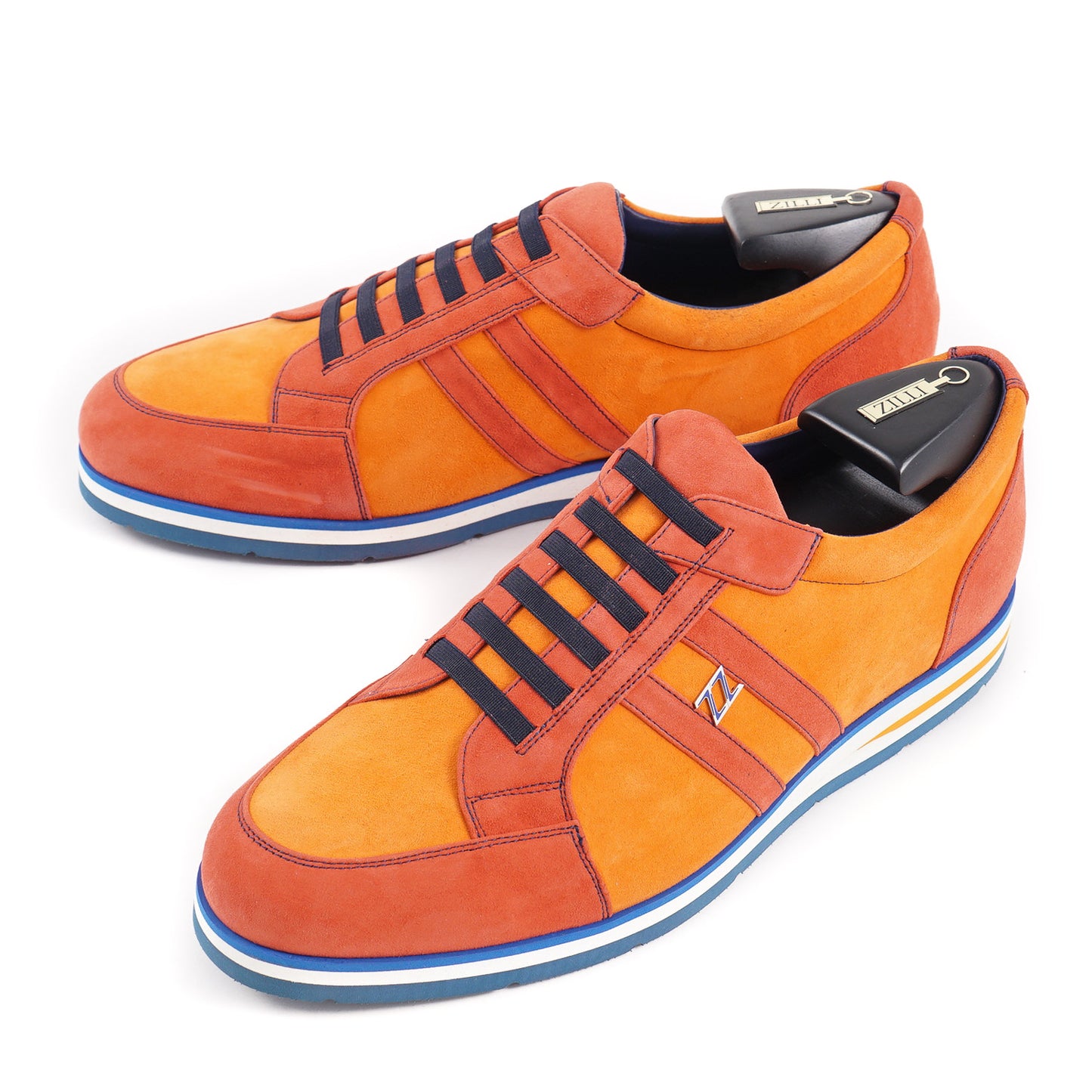 Zilli Soft Velour Suede Sneakers - Top Shelf Apparel