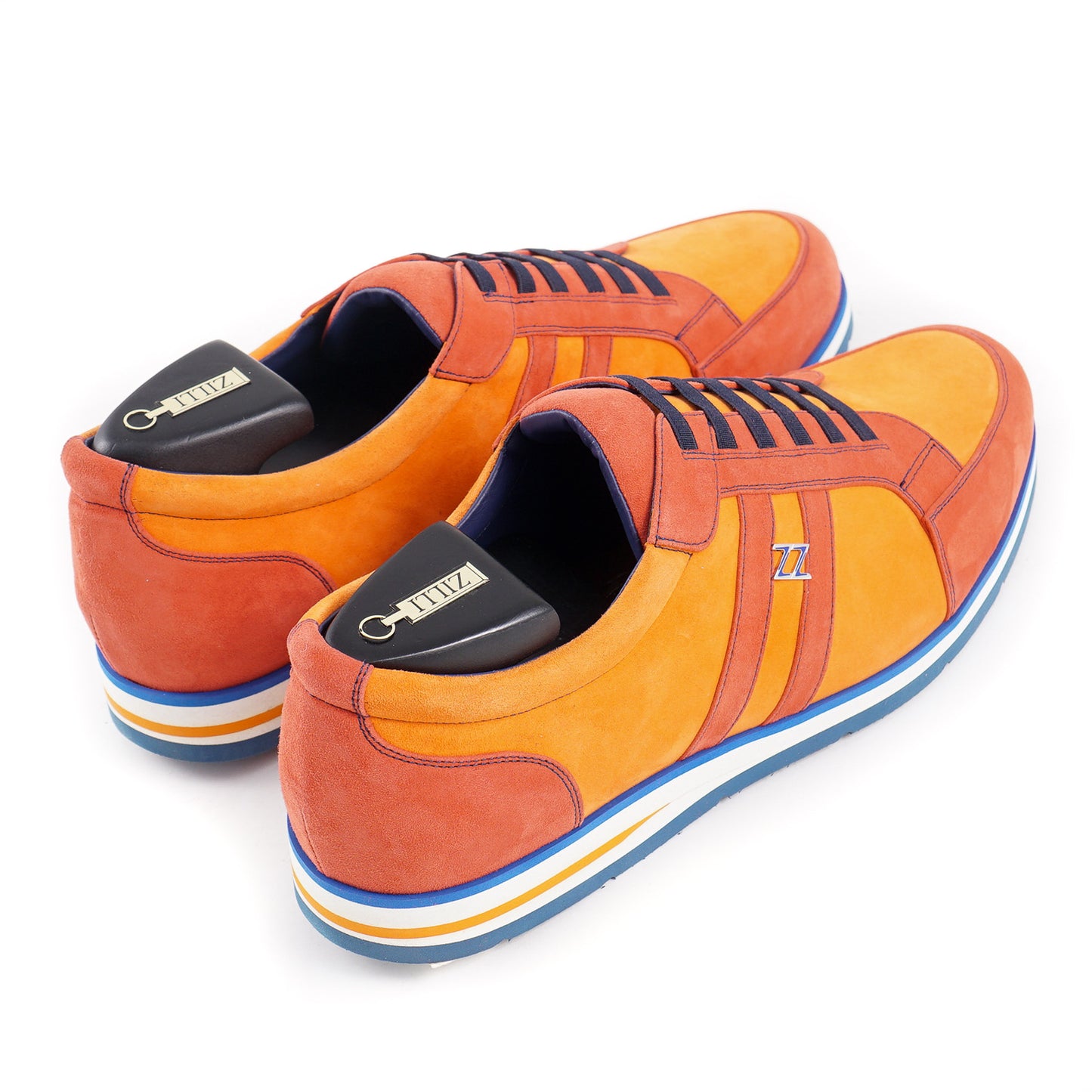 Zilli Soft Velour Suede Sneakers - Top Shelf Apparel