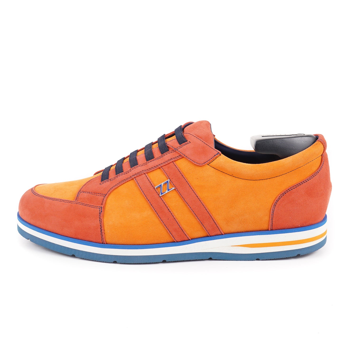 Zilli Soft Velour Suede Sneakers - Top Shelf Apparel