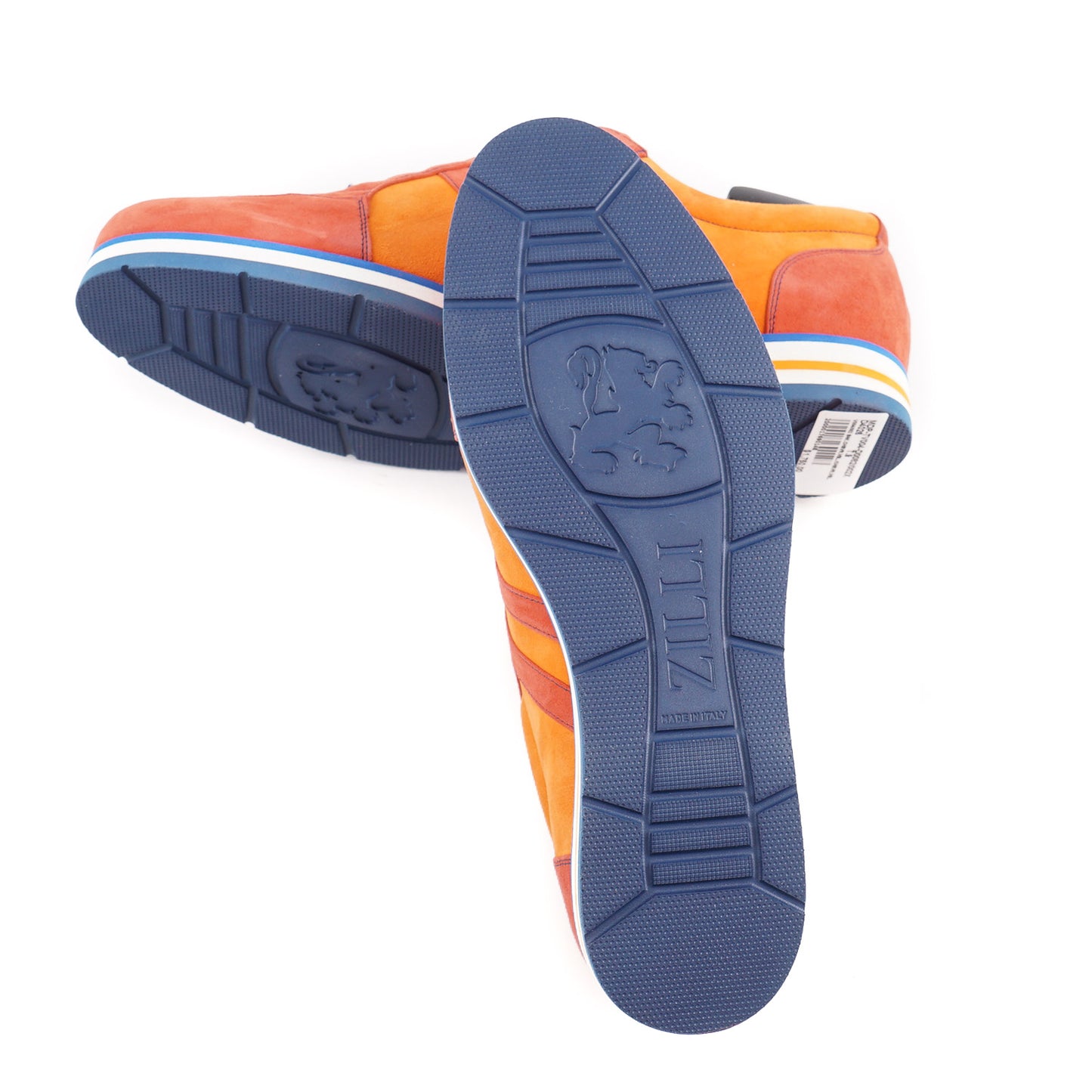Zilli Soft Velour Suede Sneakers - Top Shelf Apparel