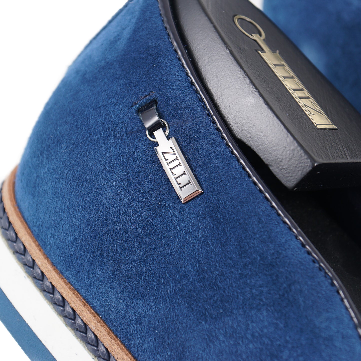 Zilli Suede Tassel Loafer with Woven Detail - Top Shelf Apparel