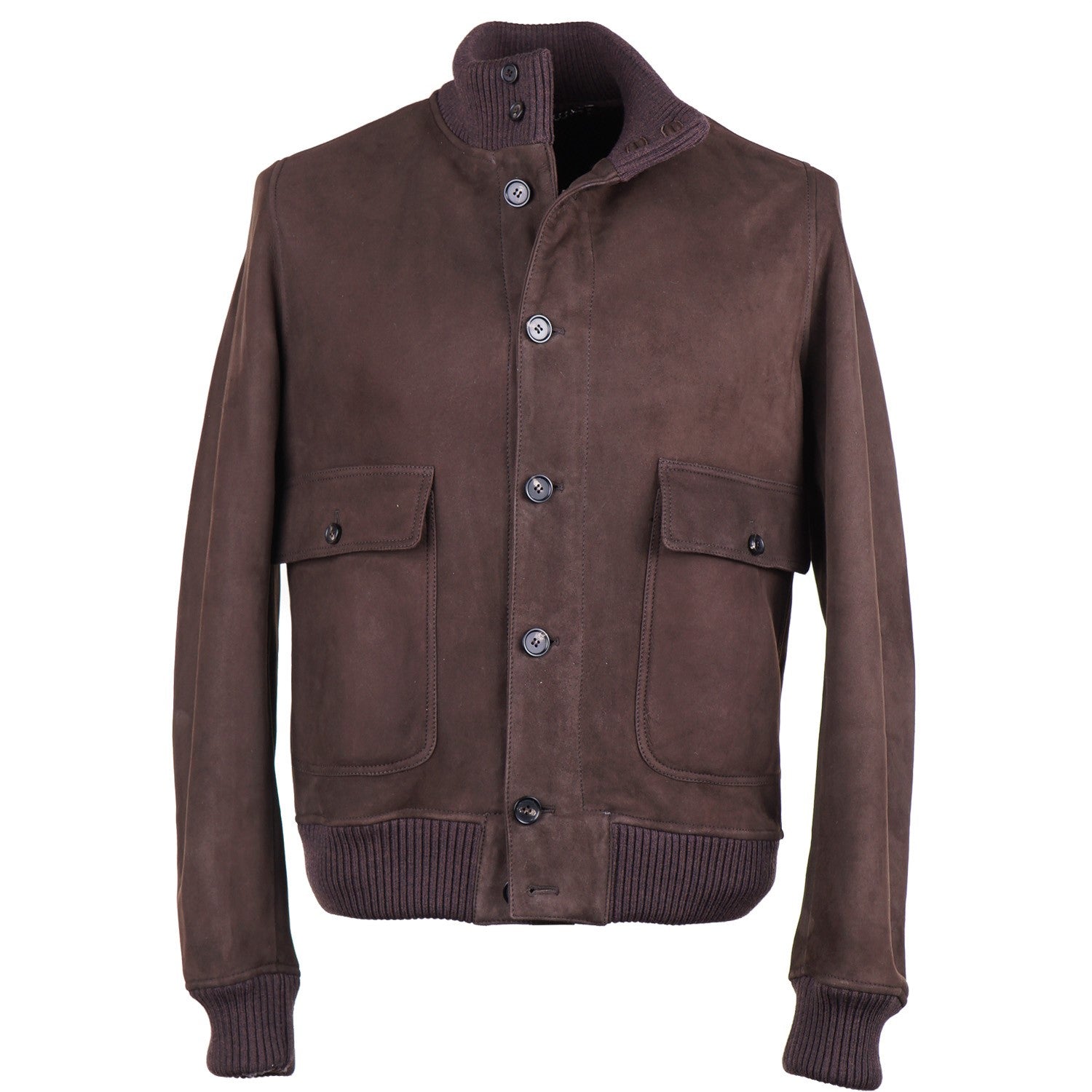 Rifugio Shearling Leather Bomber Jacket