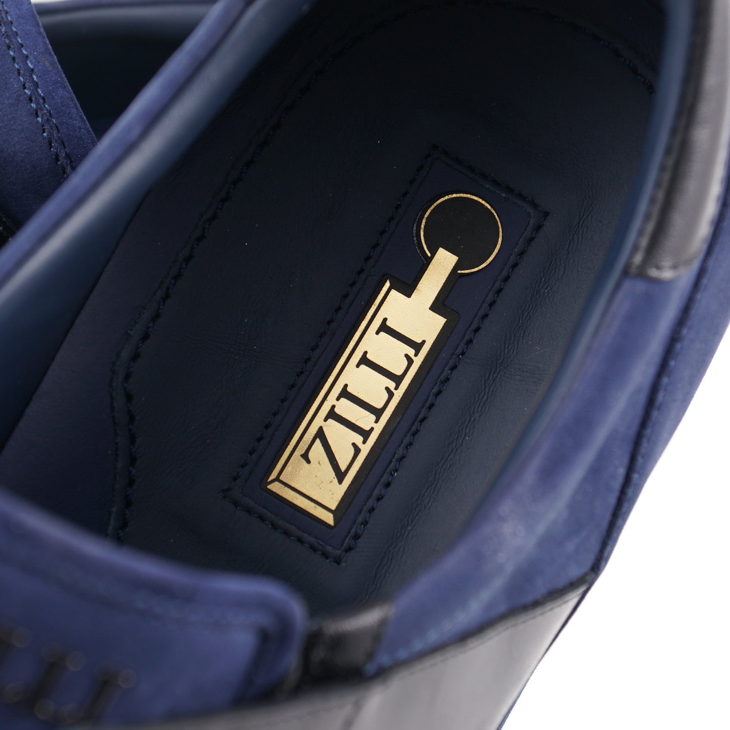 Zilli Nubuck and Calf Leather Sneakers - Top Shelf Apparel