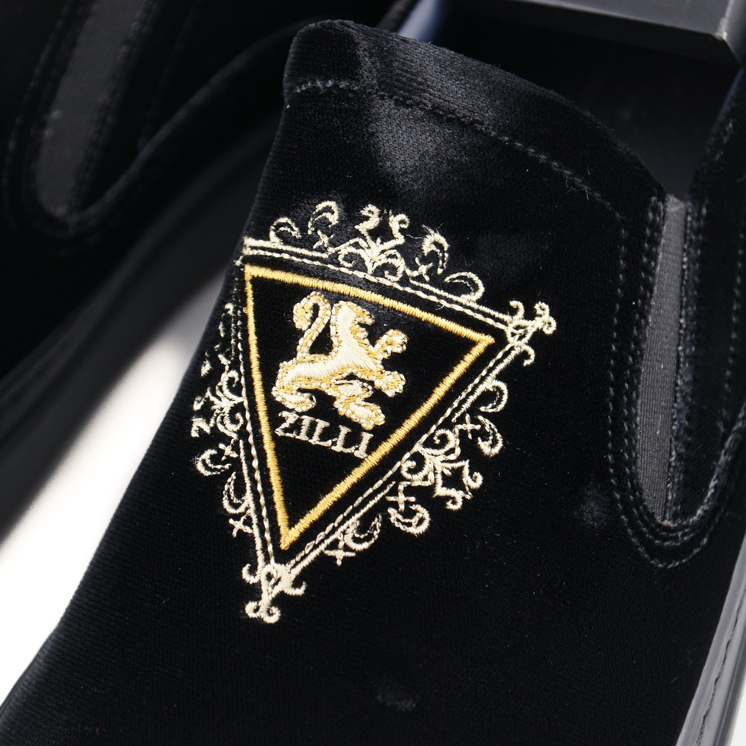 Zilli Velvet Slip-On Sneakers - Top Shelf Apparel