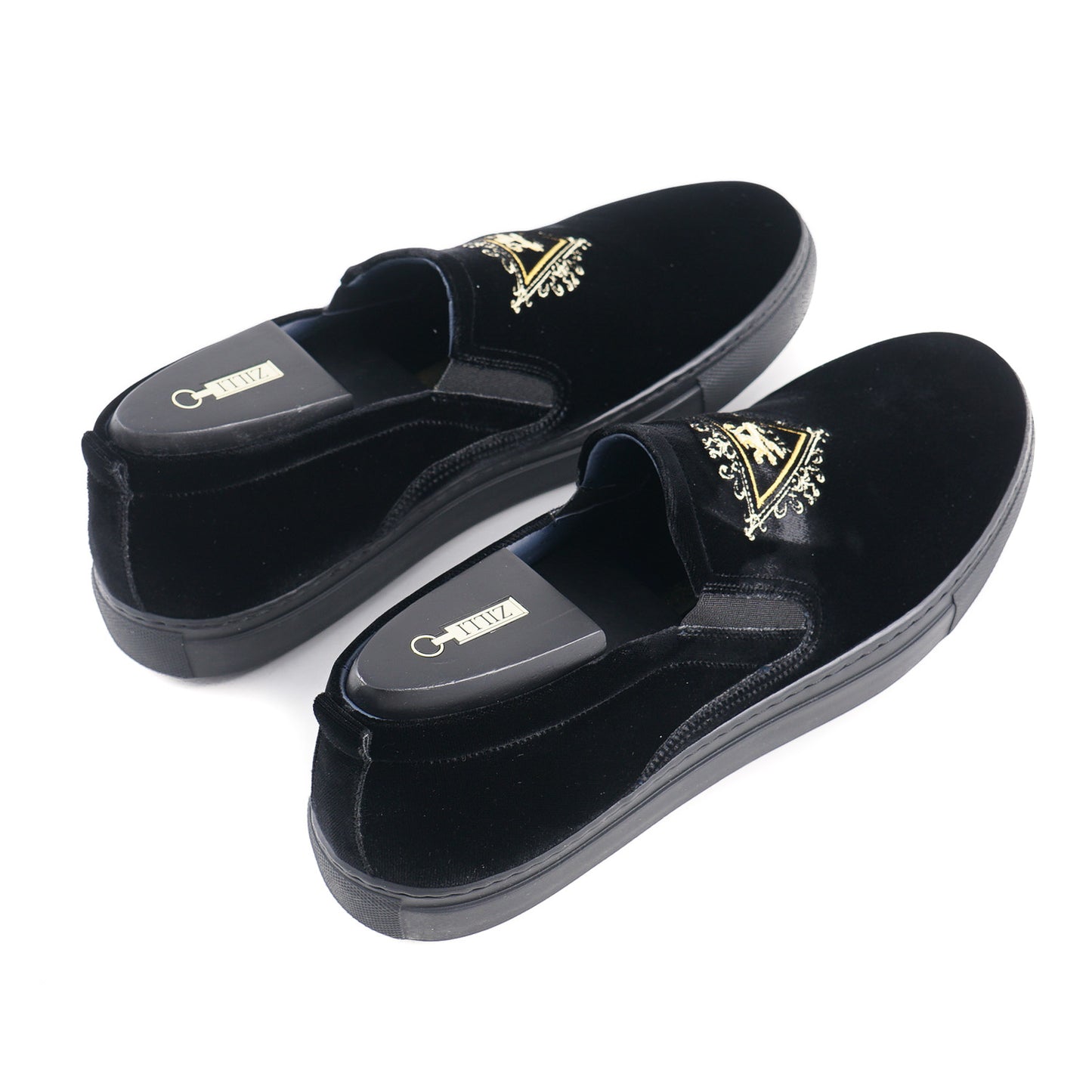 Zilli Velvet Slip-On Sneakers - Top Shelf Apparel