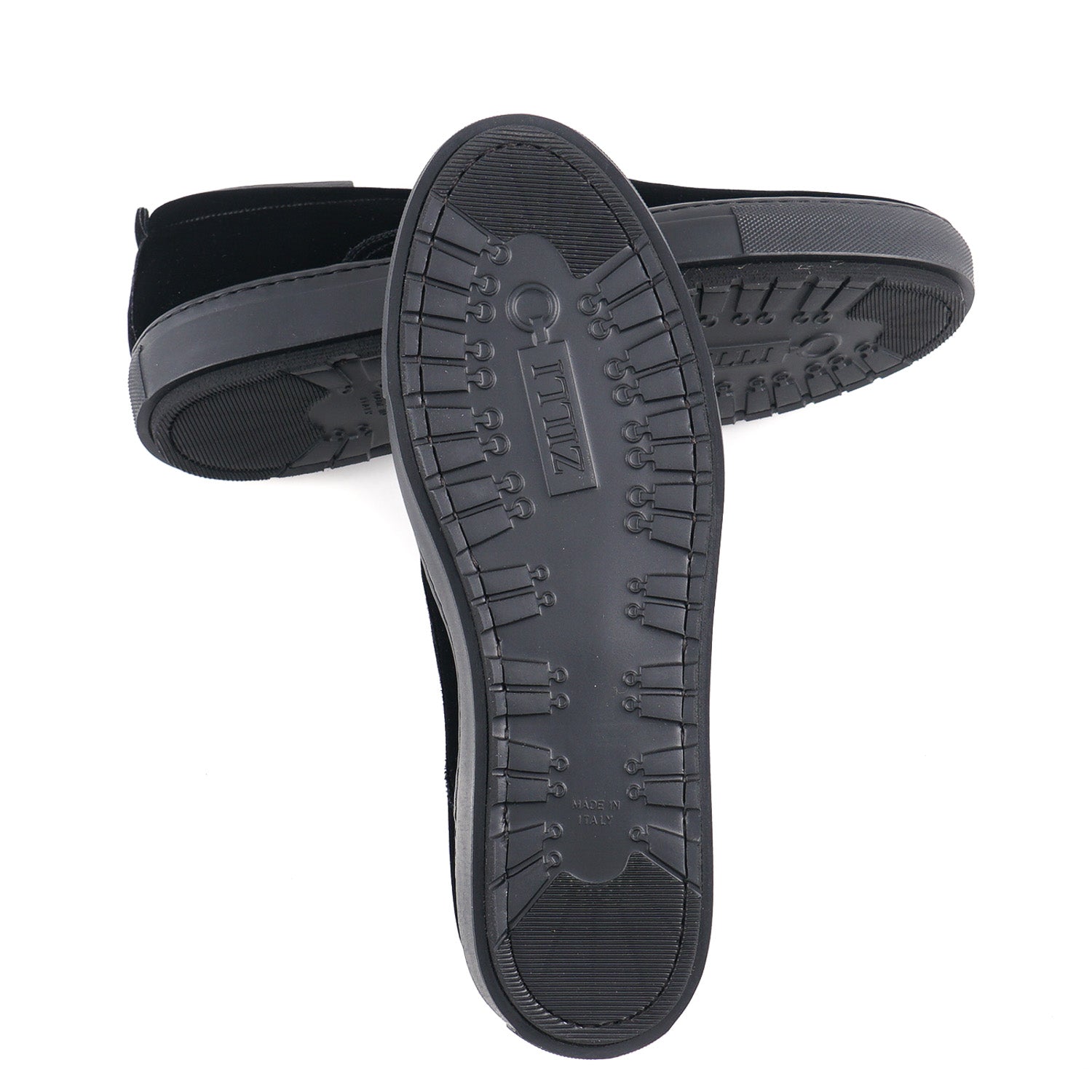 Zilli Velvet Slip-On Sneakers - Top Shelf Apparel