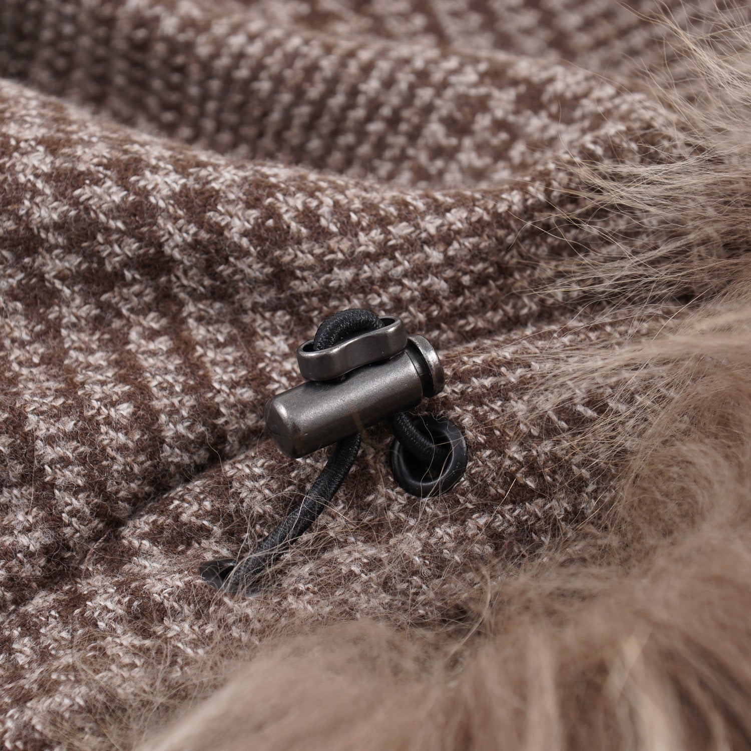 Rifugio Down-Filled Wool Parka with Fur Hood - Top Shelf Apparel