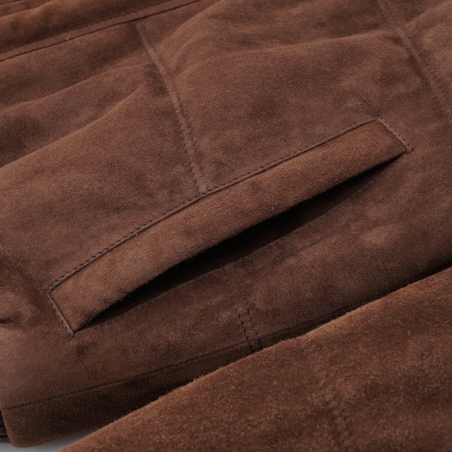 Rifugio Wool-Lined Quilted Suede Jacket - Top Shelf Apparel