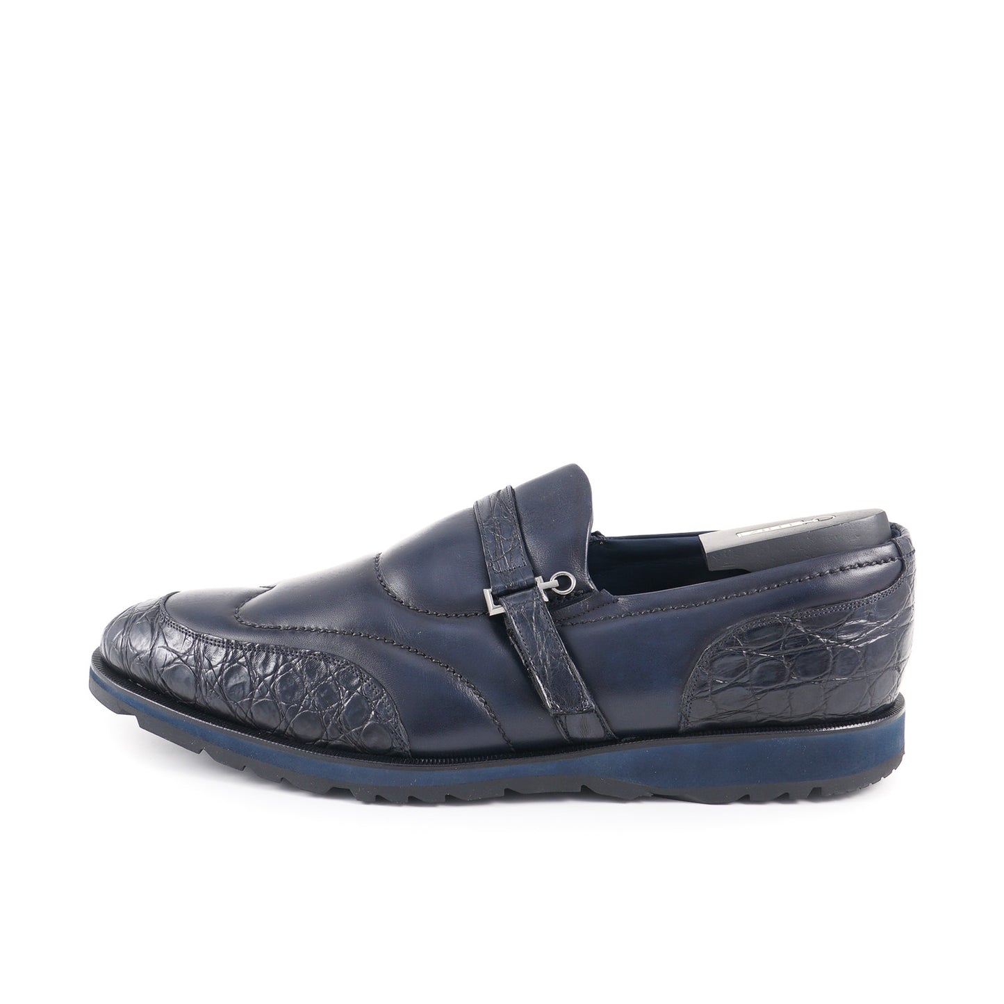 Zilli Crocodile and Calf Monk Strap Loafer - Top Shelf Apparel