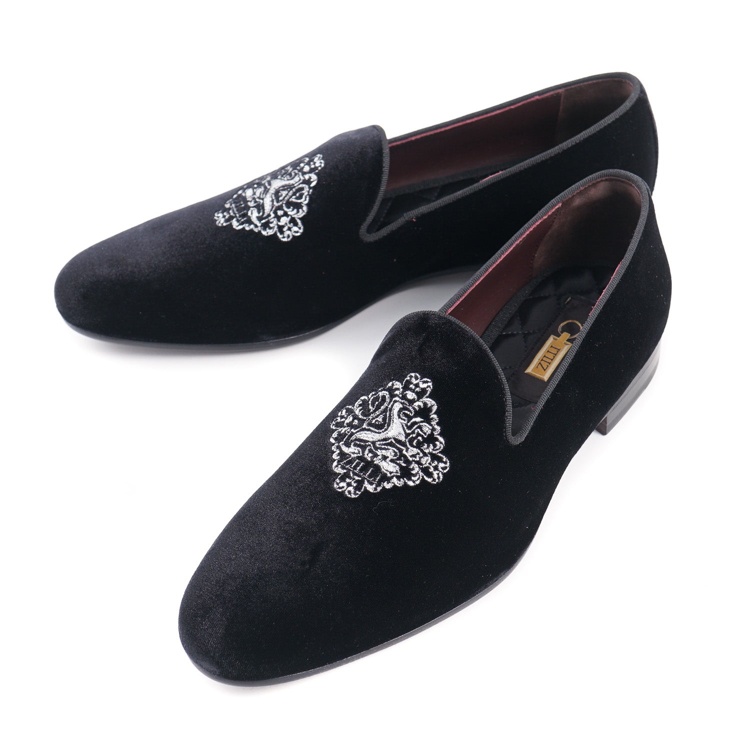 Zilli Velvet Formal Evening Loafer - Top Shelf Apparel