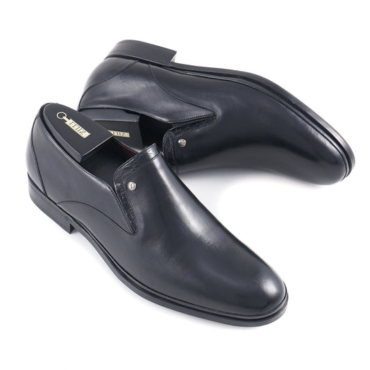 Zilli Calf and Caiman Leather Loafers - Top Shelf Apparel