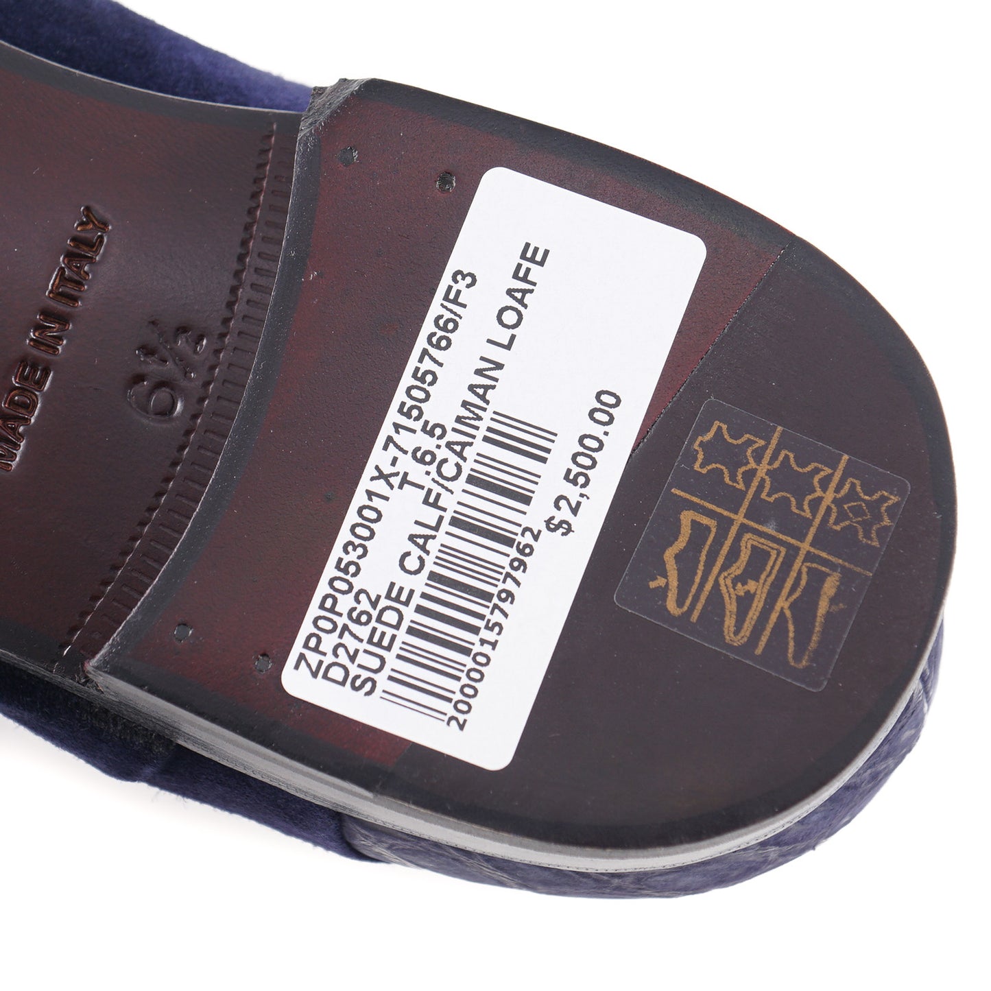 Zilli Calf Suede and Caiman Loafers - Top Shelf Apparel