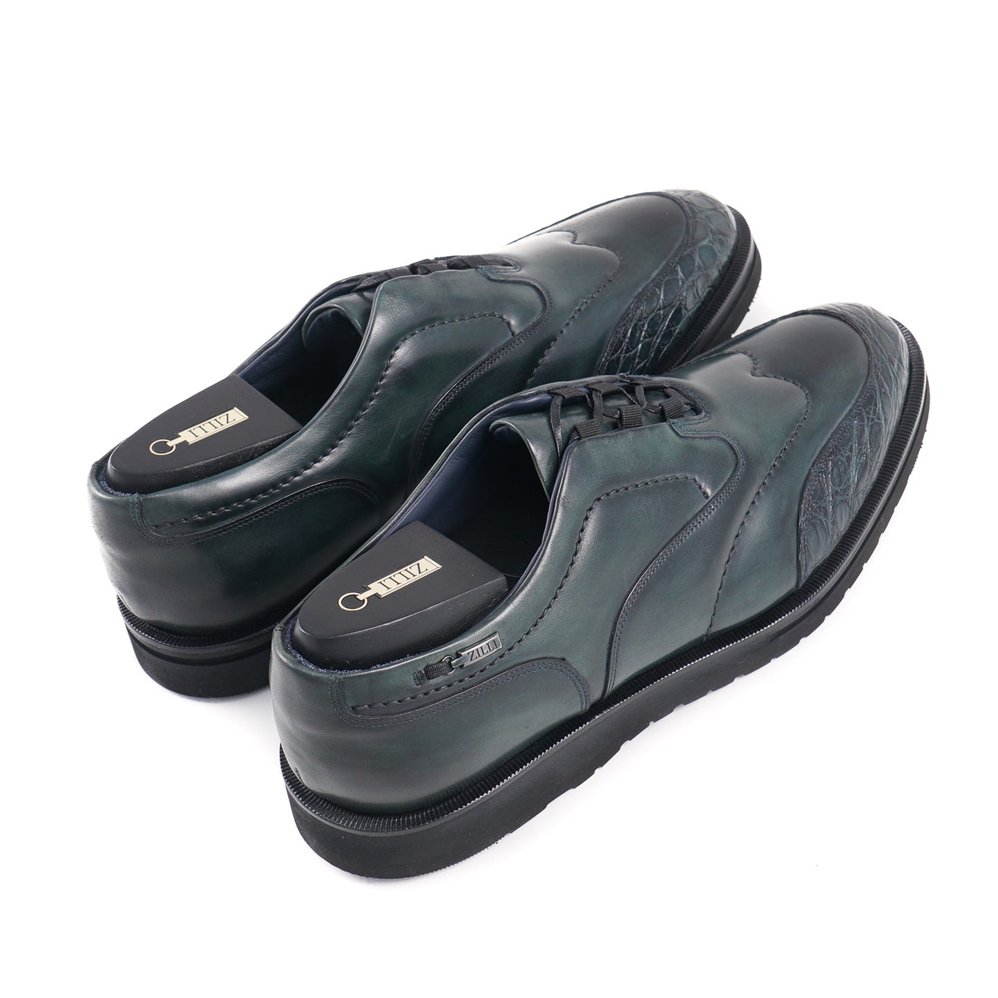 Zilli Crocodile and Calf Leather Shoes - Top Shelf Apparel