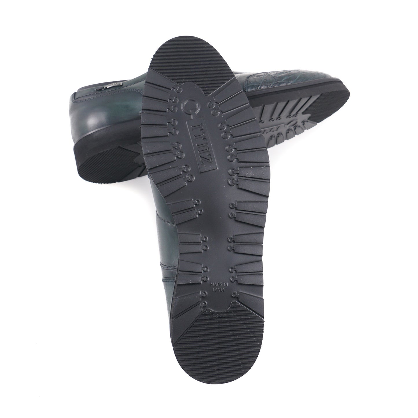 Zilli Crocodile and Calf Leather Shoes - Top Shelf Apparel