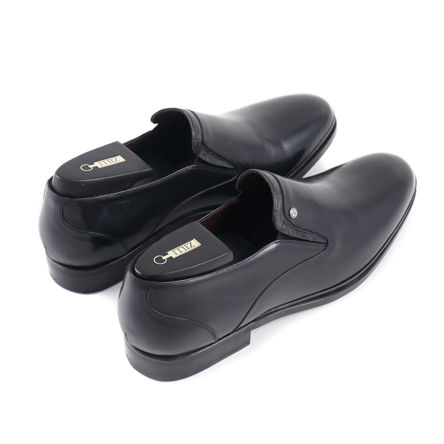 Zilli Calf and Caiman Leather Loafers - Top Shelf Apparel
