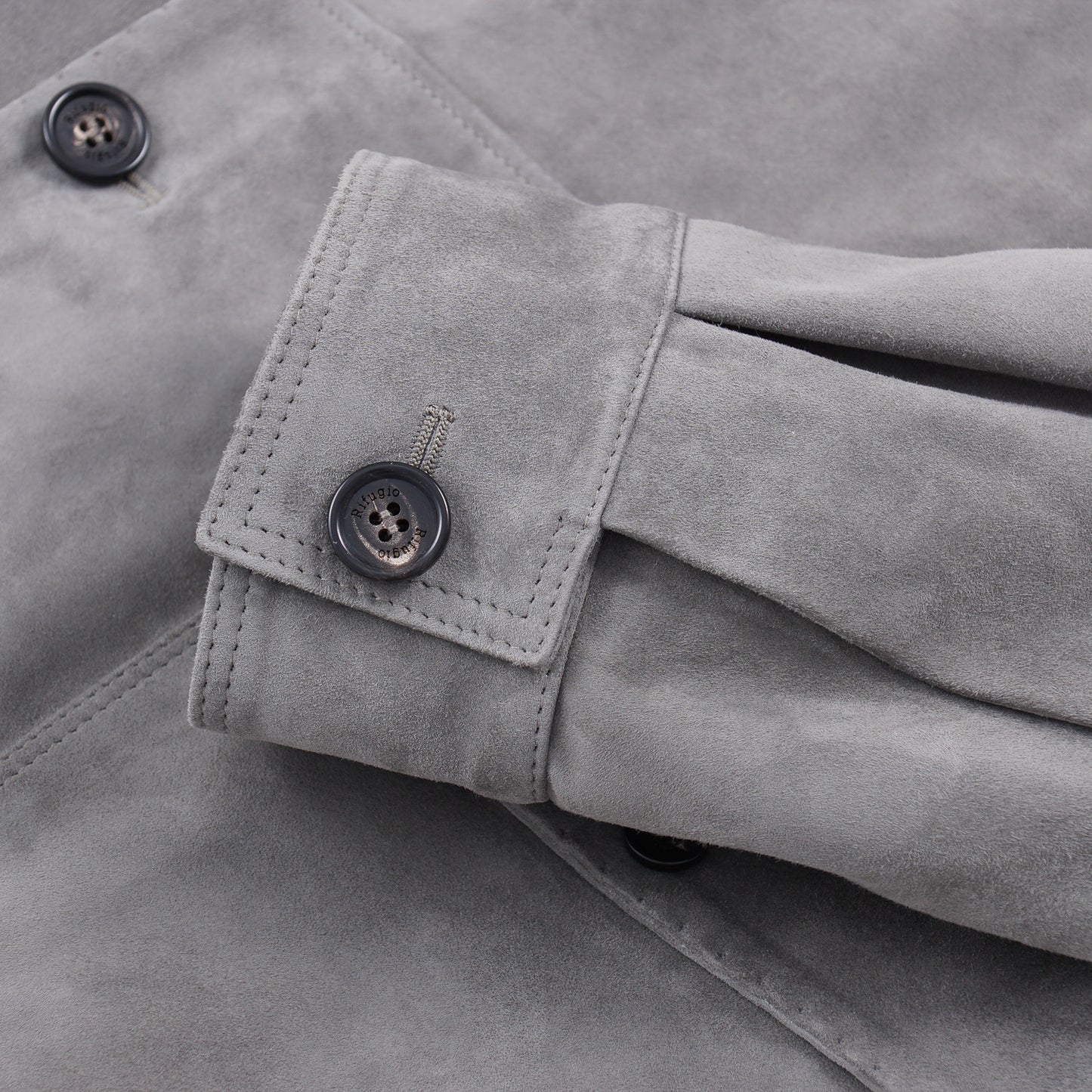 Rifugio Wool-Lined Suede Field Jacket - Top Shelf Apparel