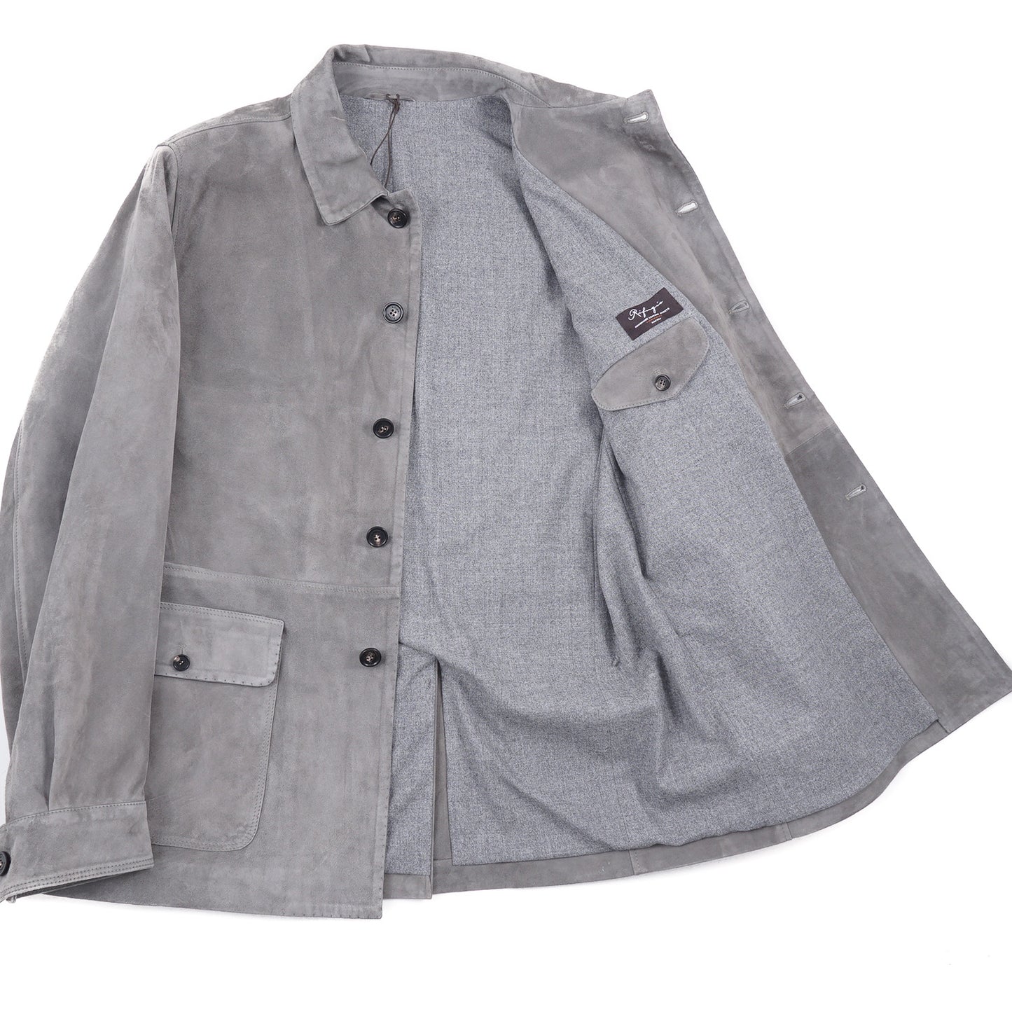 Rifugio Wool-Lined Suede Field Jacket - Top Shelf Apparel
