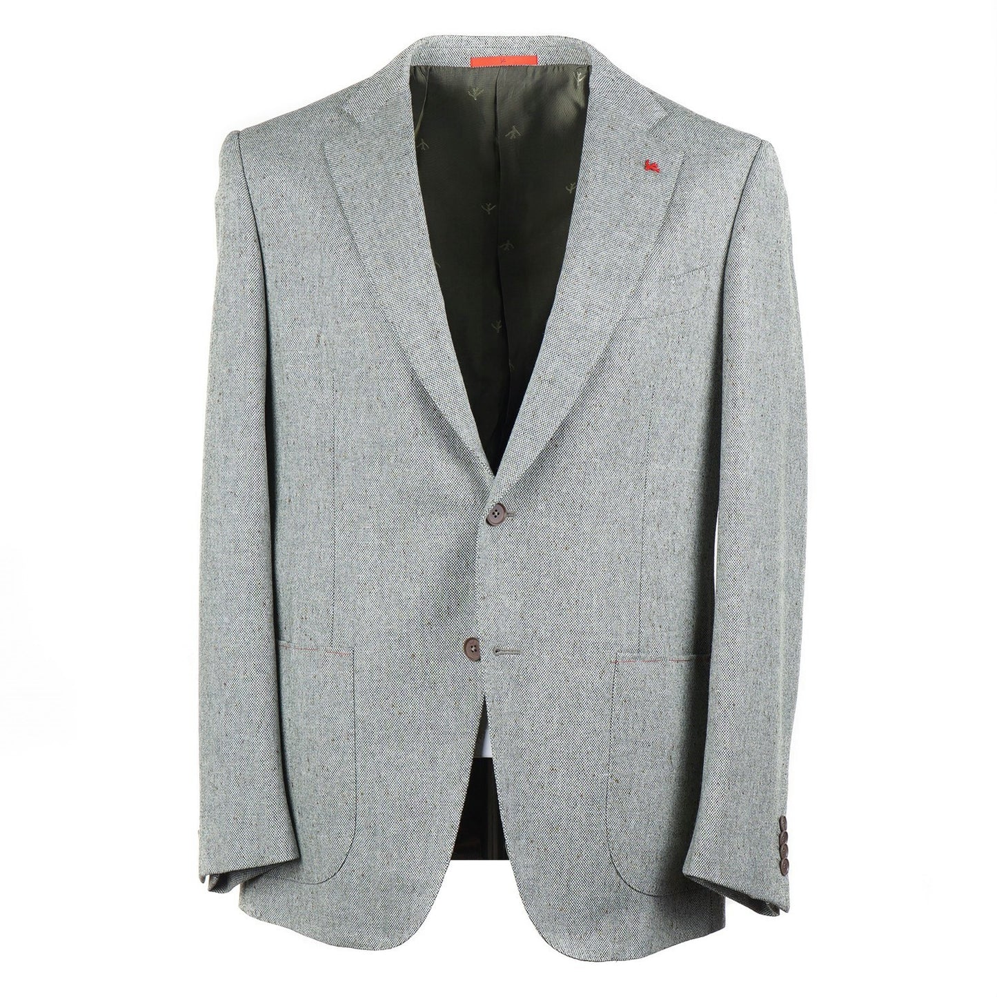 Isaia Slim-Fit 'Aqua Donegal Tweed' Sport Coat - Top Shelf Apparel