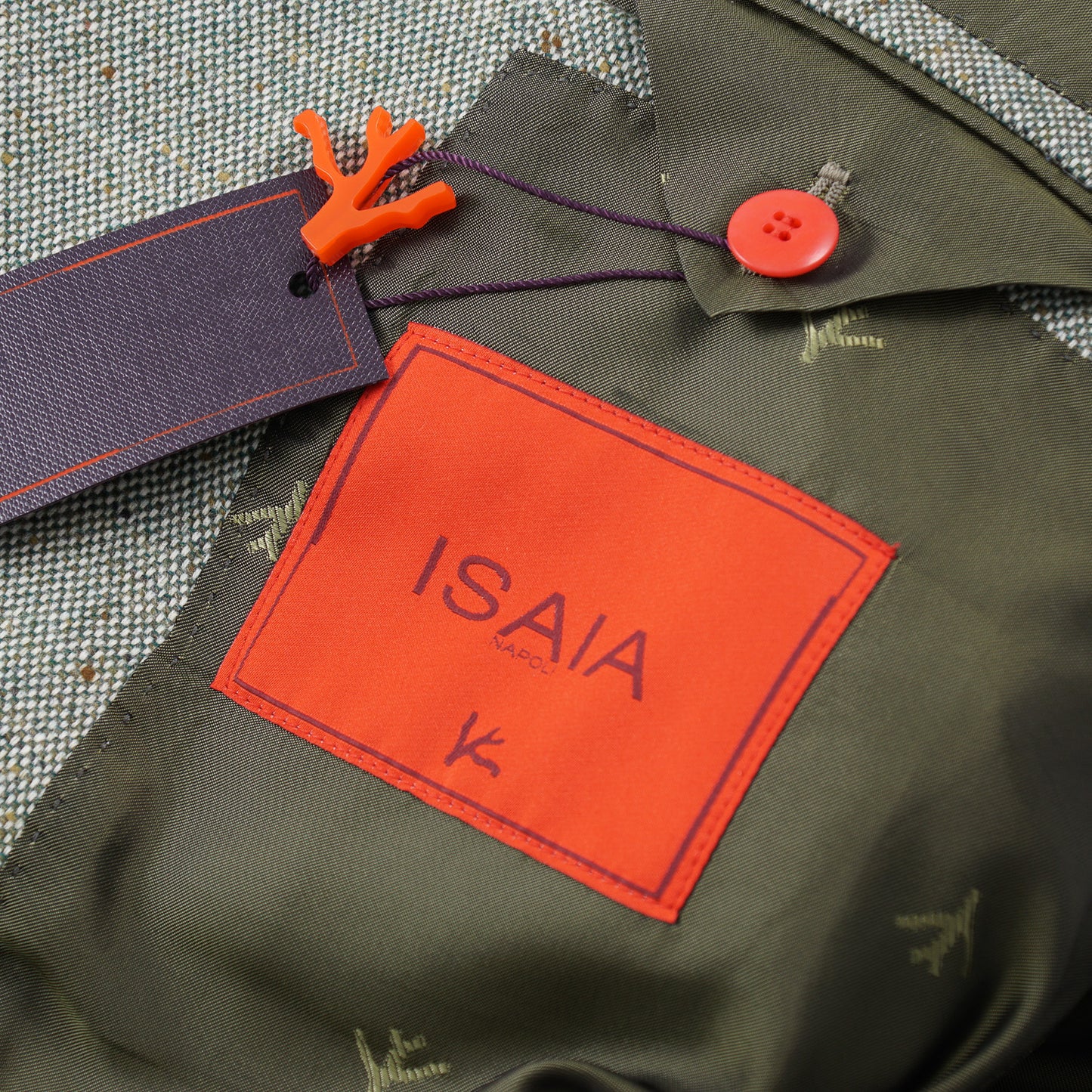 Isaia Slim-Fit 'Aqua Donegal Tweed' Sport Coat - Top Shelf Apparel