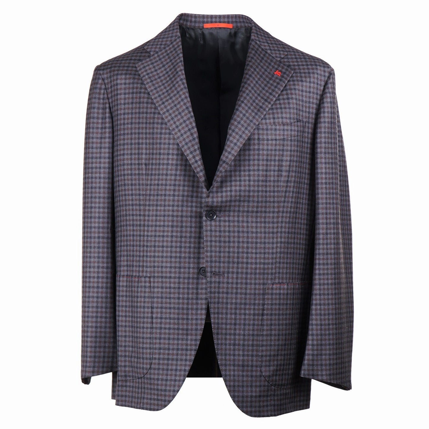 Isaia Check Wool-Cashmere Sport Coat - Top Shelf Apparel