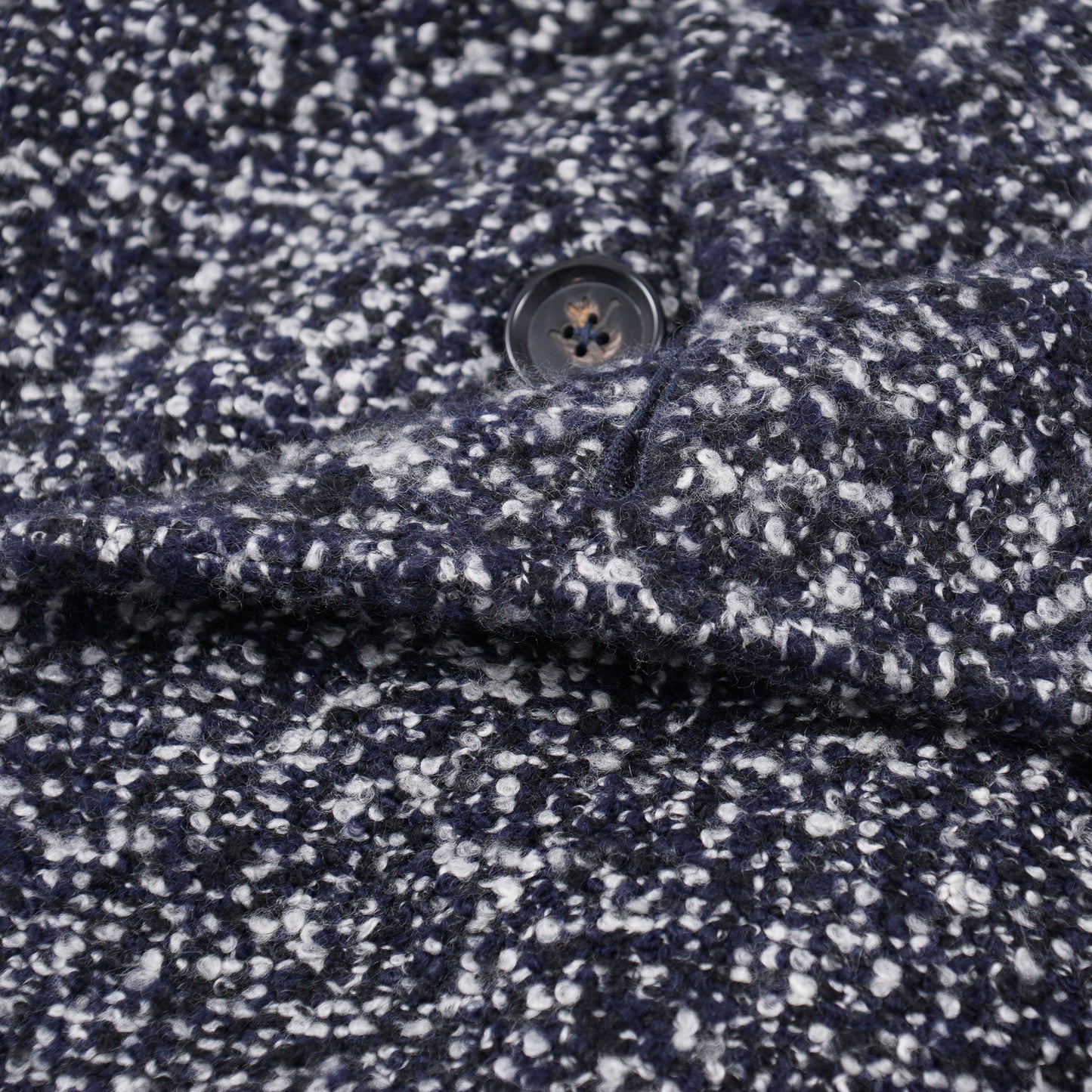 Isaia Plush Boucle Cashmere Peacoat - Top Shelf Apparel