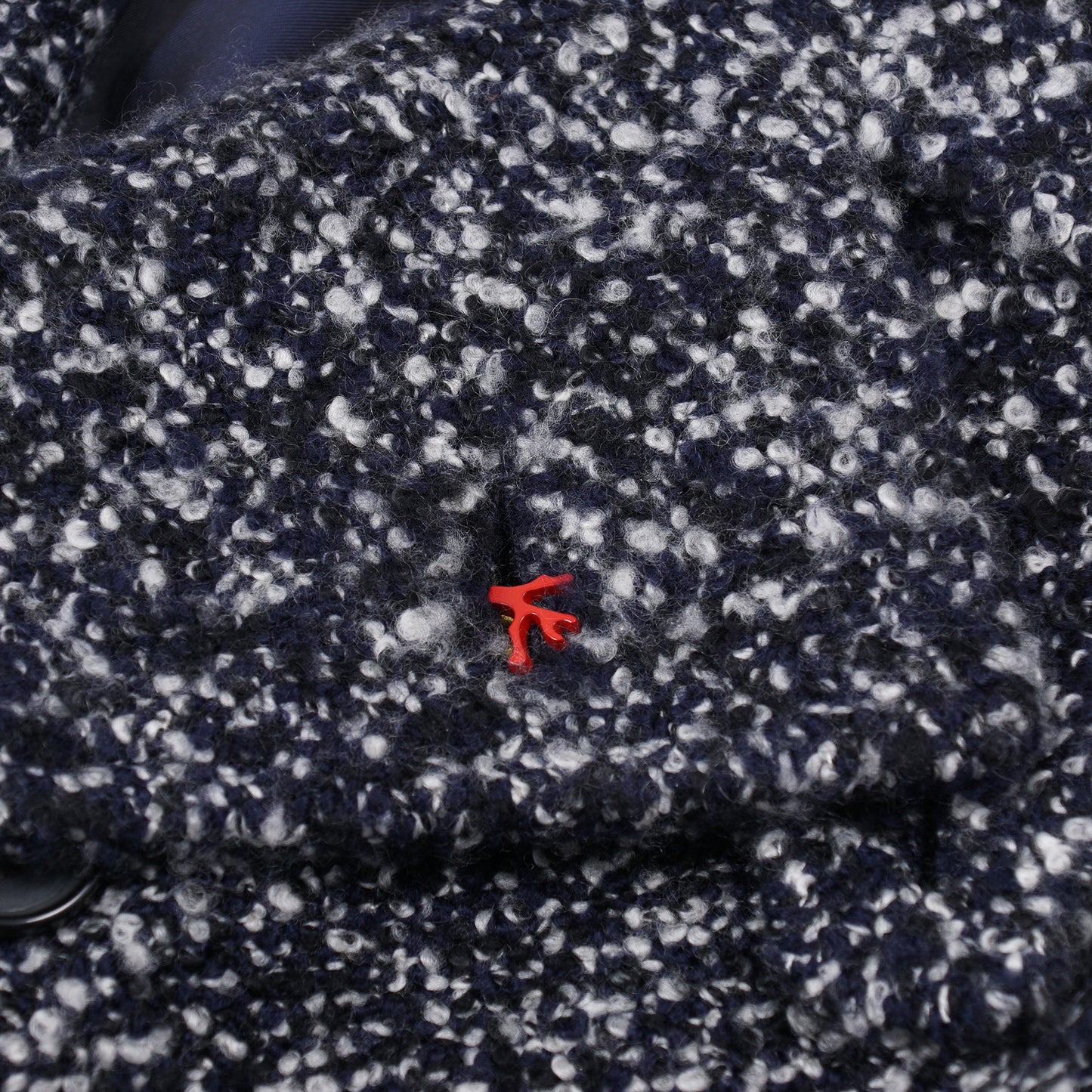 Isaia Plush Boucle Cashmere Peacoat - Top Shelf Apparel