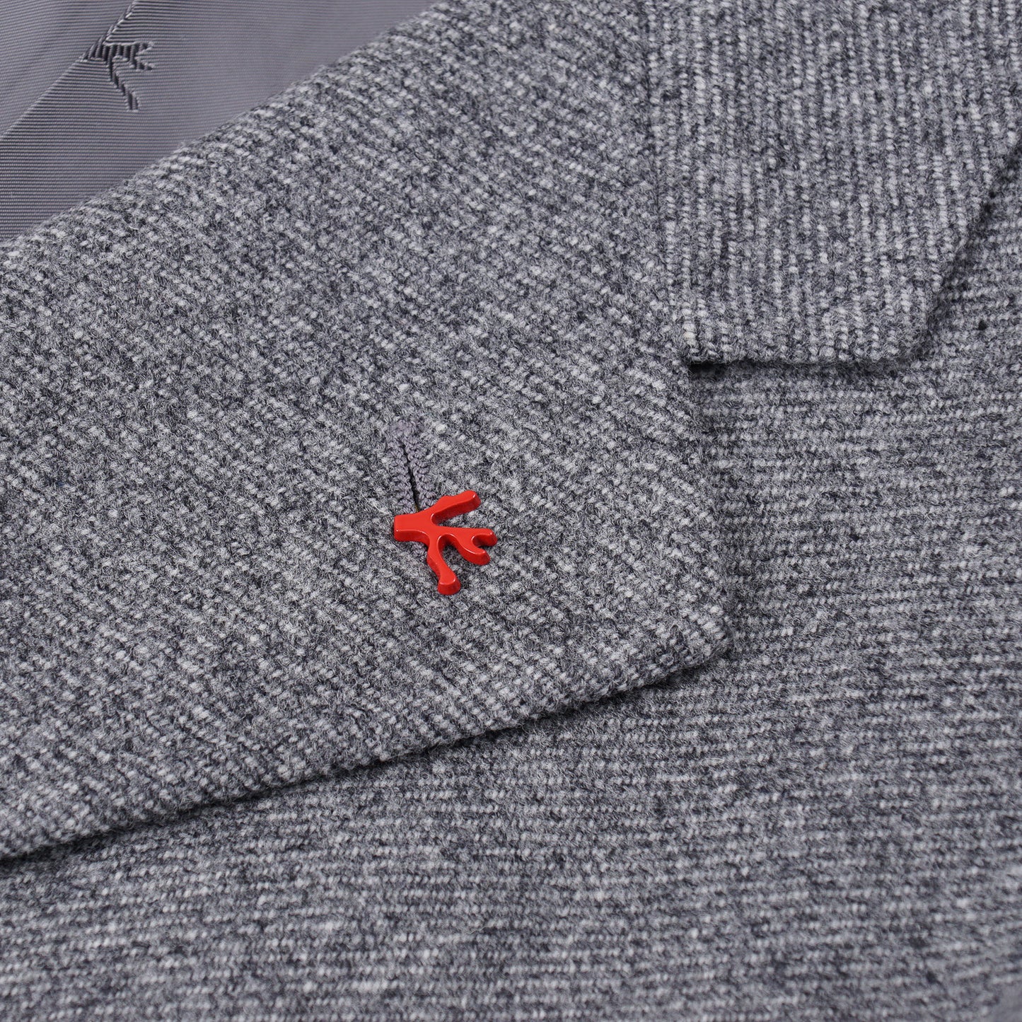 Isaia Gray Wool and Cashmere Overcoat - Top Shelf Apparel