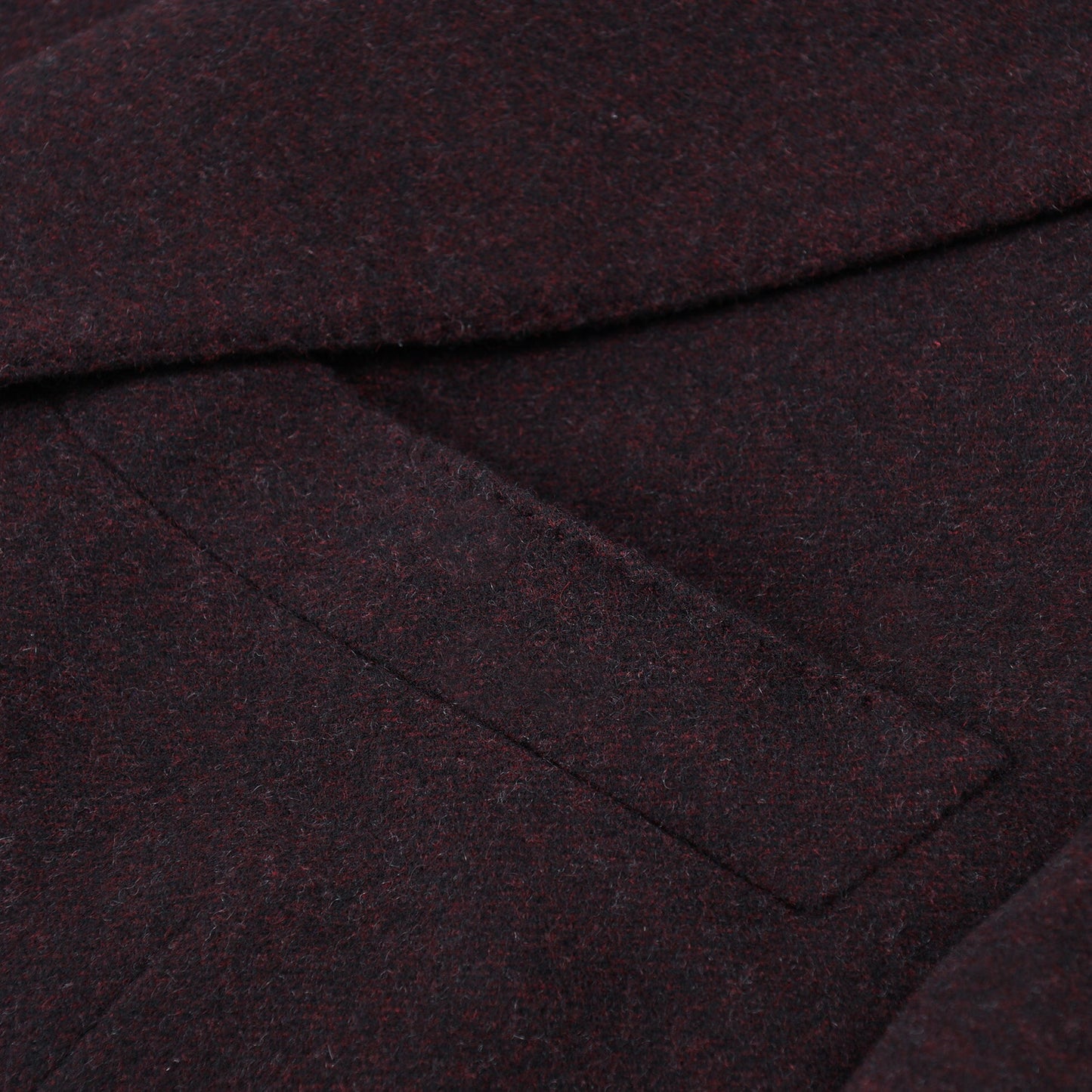 Isaia 'Portofino' Burgundy Cashmere Overcoat - Top Shelf Apparel