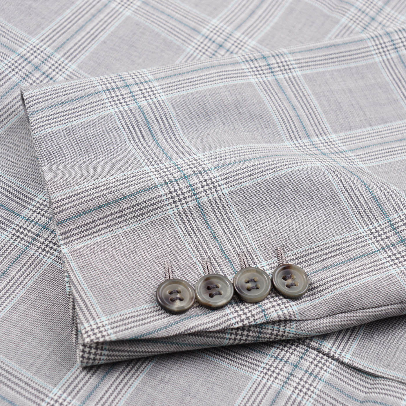 Brioni Light Gray Check Wool Sport Coat - Top Shelf Apparel