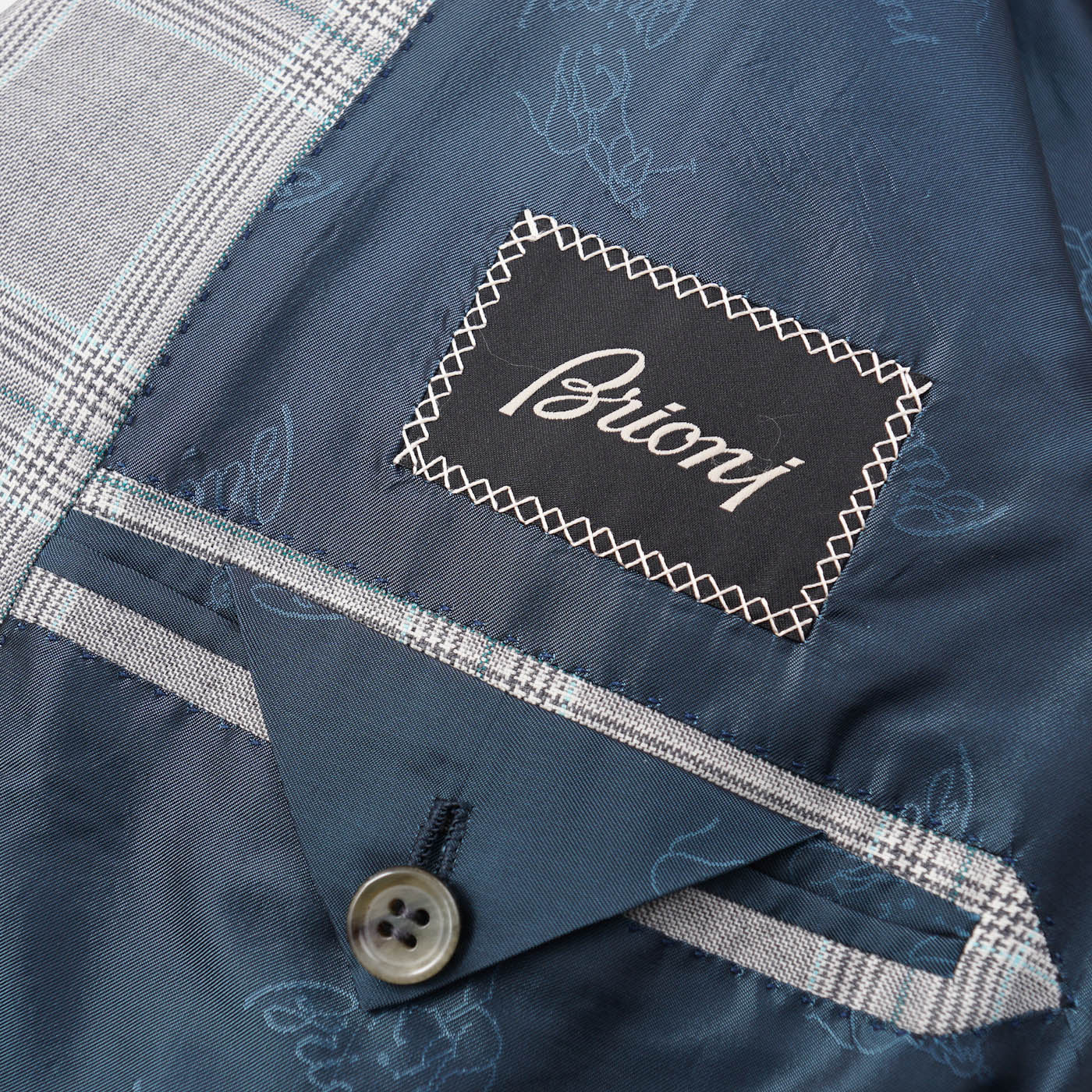 Brioni Light Gray Check Wool Sport Coat - Top Shelf Apparel