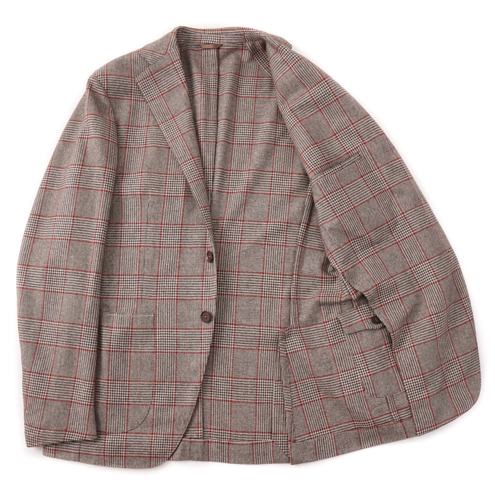 Isaia 'Tenero' Glen Plaid Wool-Cashmere Sport Coat - Top Shelf Apparel