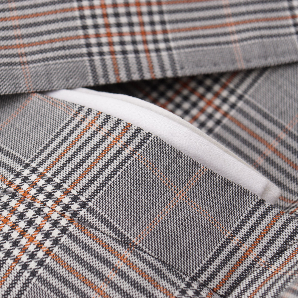 Isaia Slim-Fit Glen Plaid Wool Sport Coat - Top Shelf Apparel