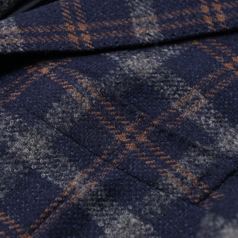 Sartoria Partenopea Layered Check Wool Sport Coat - Top Shelf Apparel